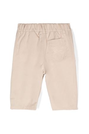 pantalone in cotone beige BURBERRY KIDS | 8095676A2015